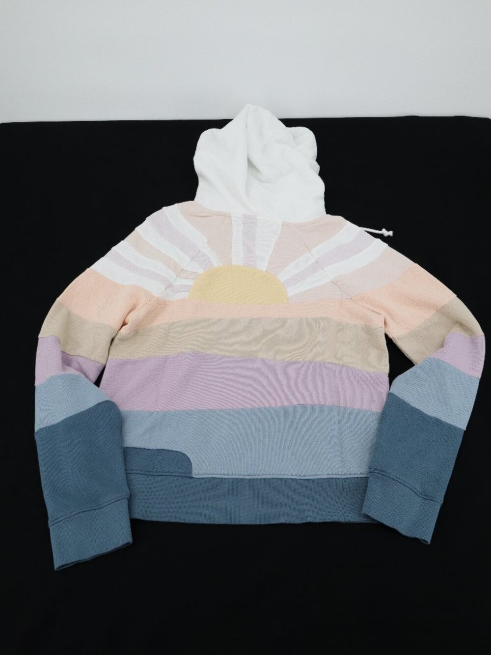 NWT Faherty Soleil Hoodie Coastal Canyon Sun Sea Cotton French Terry XS WKS2336 - Picture 2 of 14